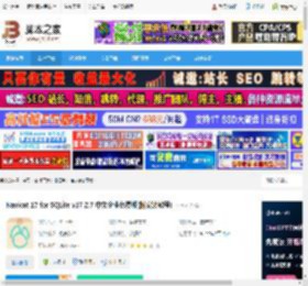 Nicat17下载 Nicat 17 for SQLite v17.2.7 中文企业免费版(附安装教程) 下载-脚本之家